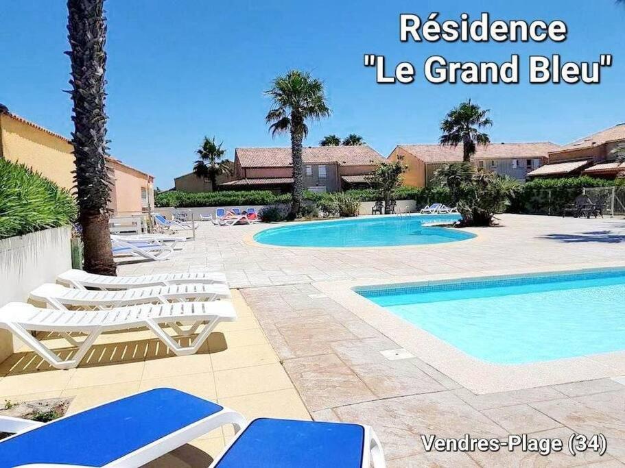 Gite Villa 34 Residence Le Grand Bleu Vendres Extérieur photo